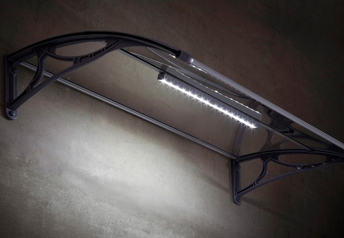 Entrétak Formentor m/LED-ljus 120 x 74 cm